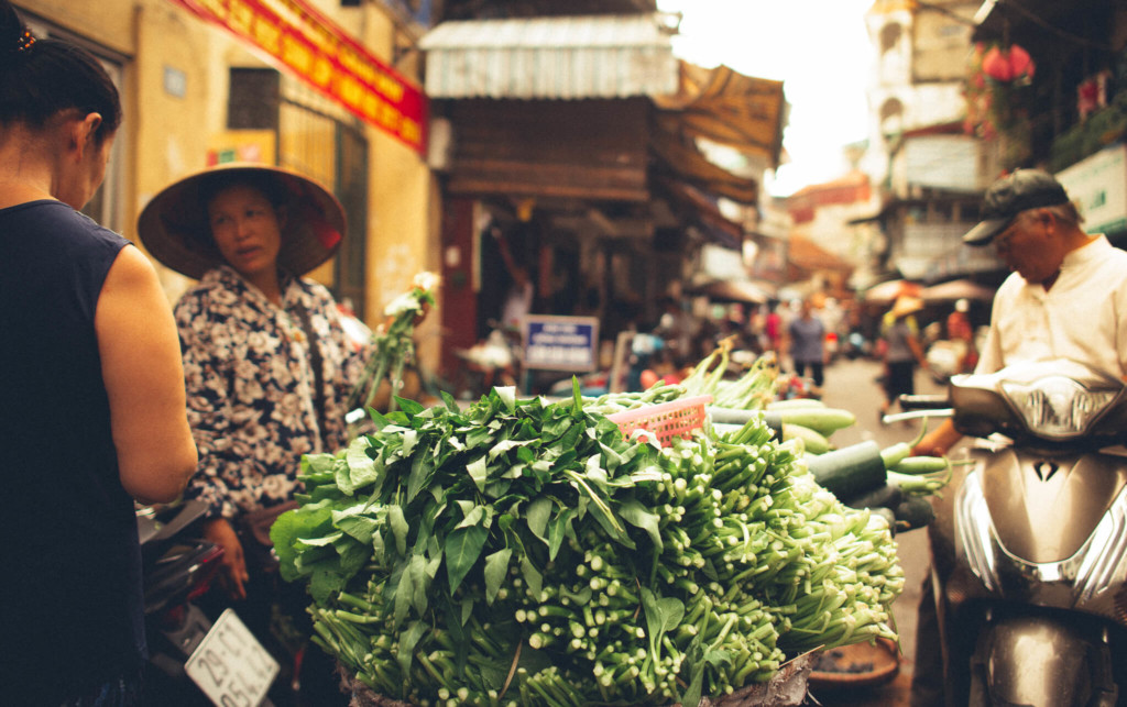 Hanoi Old city Hanoi Street Market -Luca Zizioli